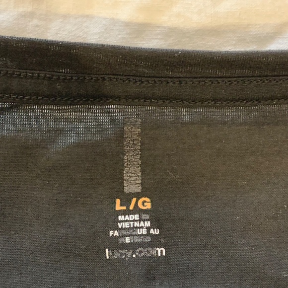 EUC - Lucy - Cap Sleeve Workout Tank - Vintage Black - Large - Picture 4 of 6